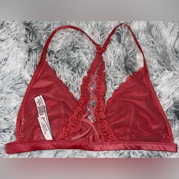 Victoria’s Secret coral bralette medium - Picture 2 of 4